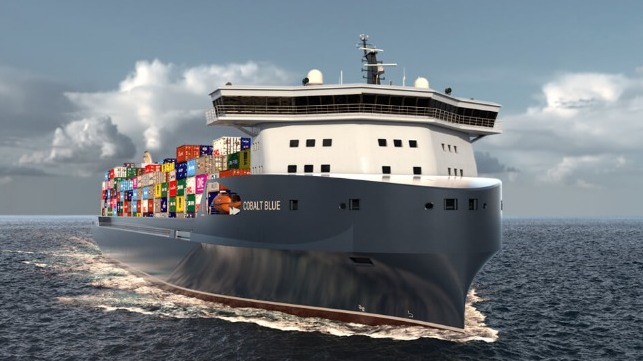 container feeder ship design