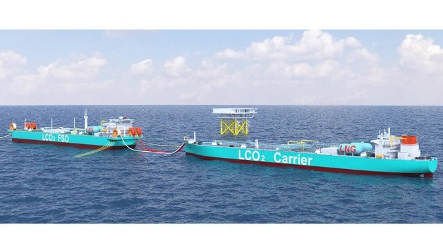 MOL y Petronas revelan planes para transportadores de LCO2 y FSO para almacenamiento de CO2 1 Transporte de LCO2 y FSO