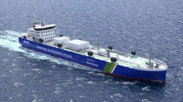 ammonia bunker vessel design concept