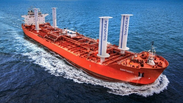 suction sails tanker