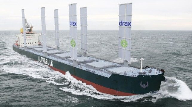 wind sail technology for commercial shipping