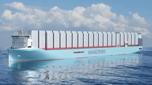 Maersk Shanghai methanol infrastructure