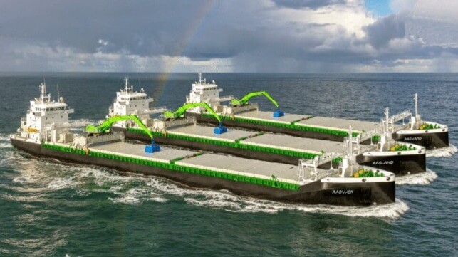 Aasen Shipping encarga autodescargadores híbridos que amplían la tendencia del metanol 1 buques de carga listos para metanol