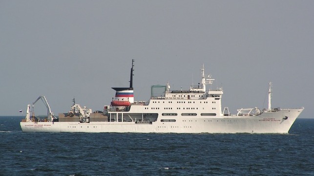 research vessel akademik keldysh