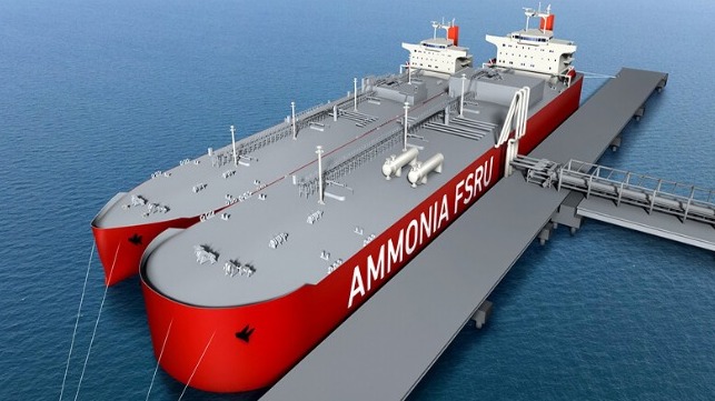 ammonia FSRU to support adoption of ammonia 