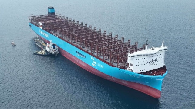 Maersk methanol bunkering