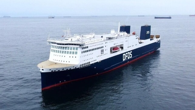 DFDS's largest RoPax and first newly built passenger vessel in 40 years