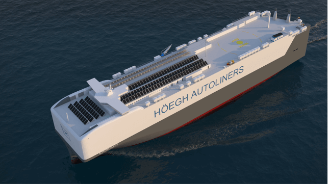 world's largest car carriers will be ammonia-ready