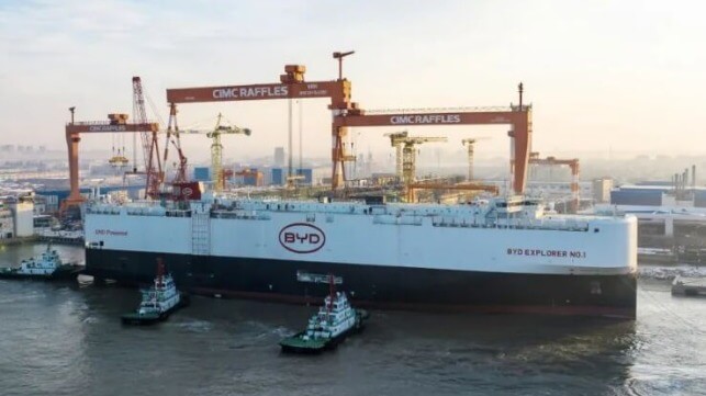 Chinese car carrier