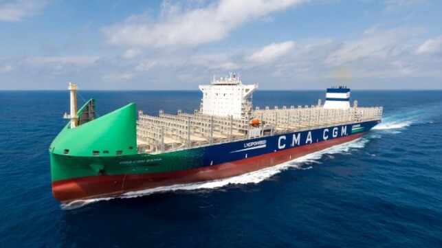 CMA CGM containership