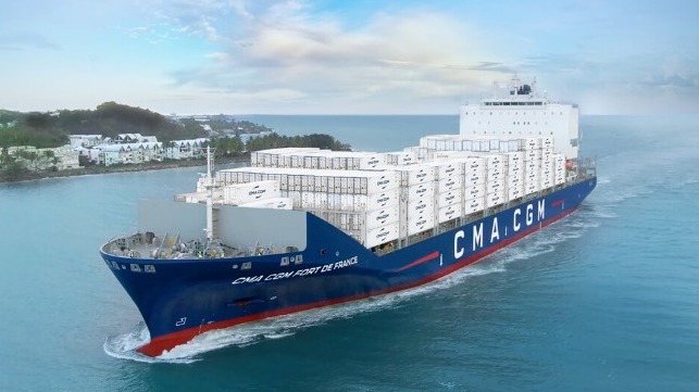 biogas containerships