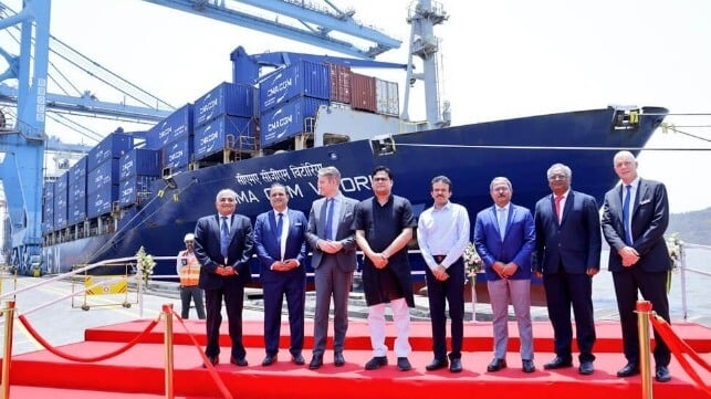 Indian registered containership