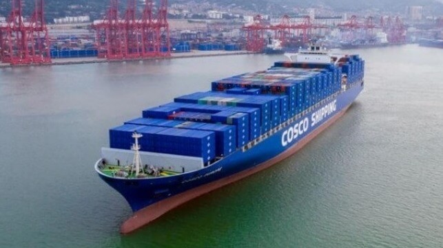 Chinese containership