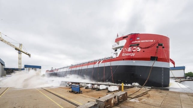LCO2 carrier launch