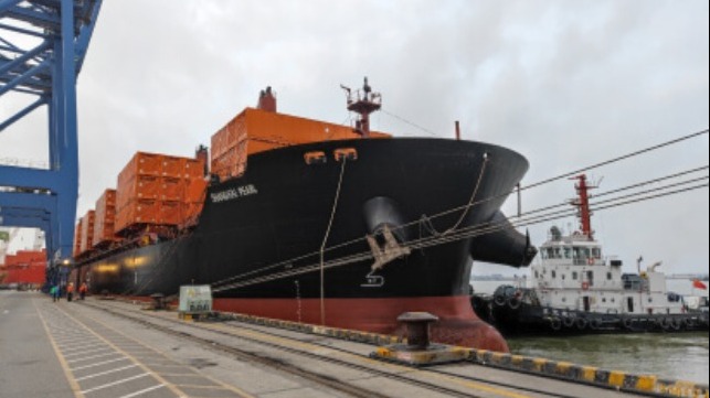 container company launches niche shipping line on Pacific