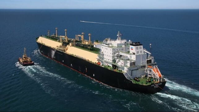 Chevron LNG carrier fleet