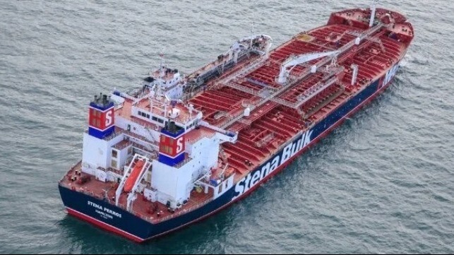 converting product tanker to carry containers