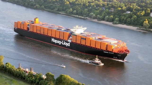 Hapag-Lloyd container ship