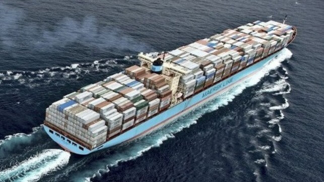 Maersk advierte sobre interrupciones a medida que los buques se desvíen en el futuro previsible 1 portacontenedores maersk