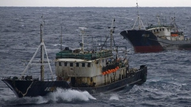 chinese trawlers