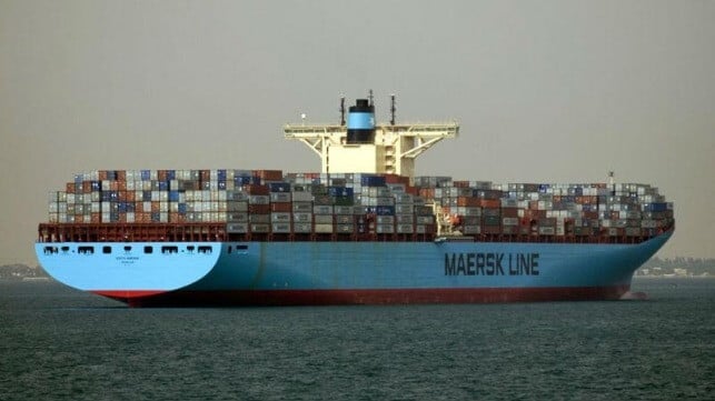 Maersk containership