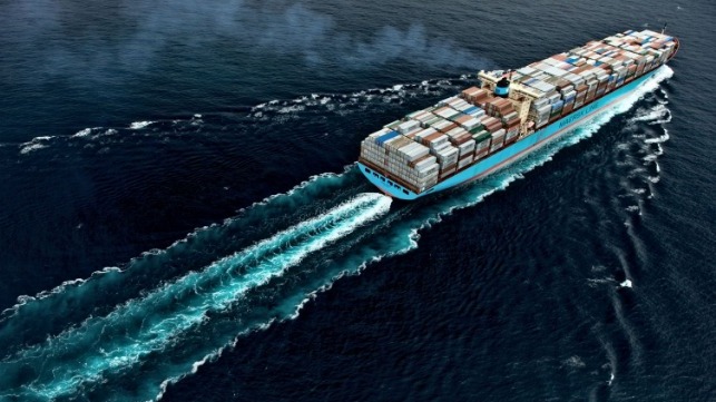 Maersk containership