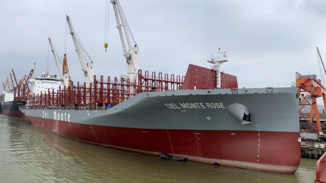 Del Monte is introducing a new generation of energy efficient refer container ships