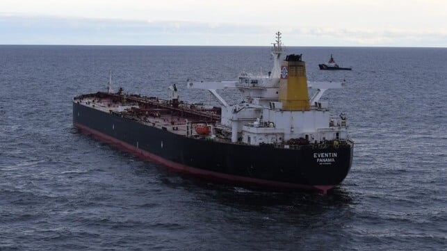seized shadow fleet tanker