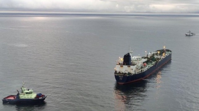 shadow tanker detained in Finland