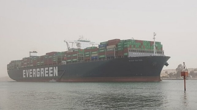 Suez Canal record transits
