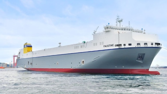 first lng-fueled ro-ro built in South Korea