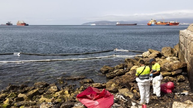 Gibraltar oil spill