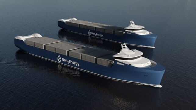 compressed hydrogen carrier vessel concept