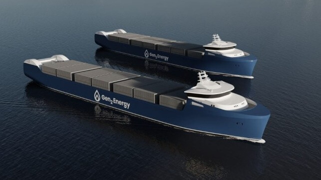 compressed hydrogen carrier vessel concept 