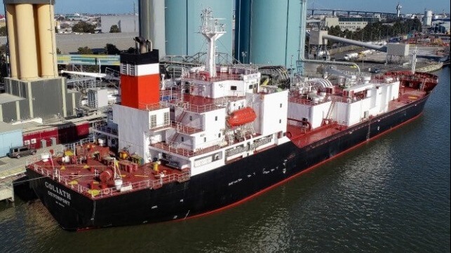 Transportista de cemento vetado brevemente de Tasmania después del incidente más reciente 1 excluido de Tasmania
