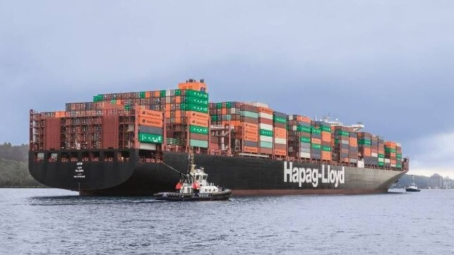 Hapag container market profits