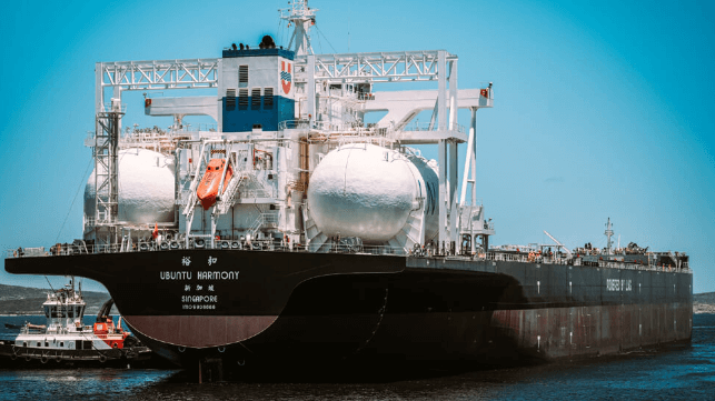 large dual-fuel LNG bulkers