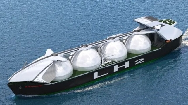 Hydrogen ship 