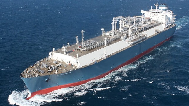 large LNG carrier shipbuilding orders 