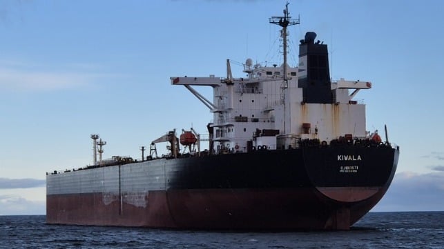 shadow tanker detained in Estonia