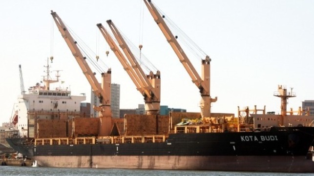 Pirates kidnapped 5 crew members from a Singapore-flagged cargo ship in the Gulf of Guinea