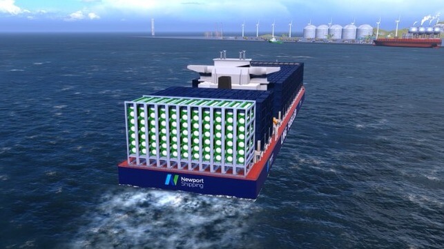 LNG retrofit concepts for in-siervice containerships