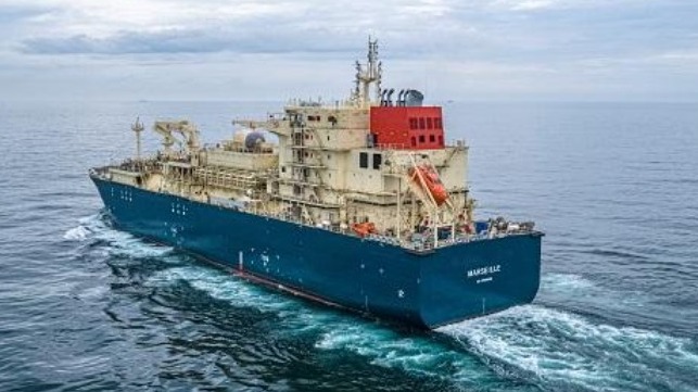 first LNG bunker vessel for France