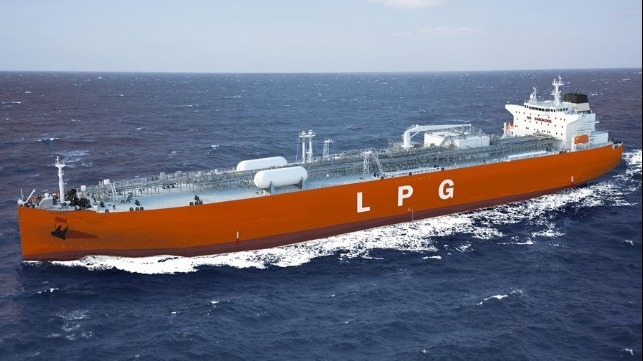 world's largest LPG carrier to be built in China