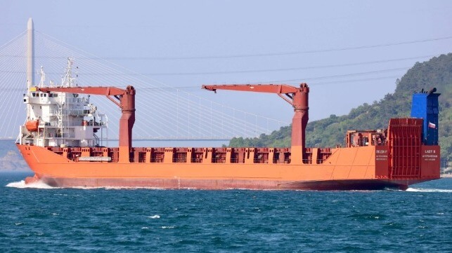 Russian roro supply ship