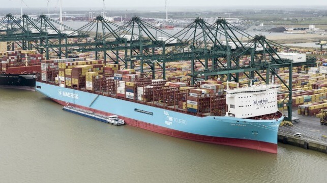 Maersk containership
