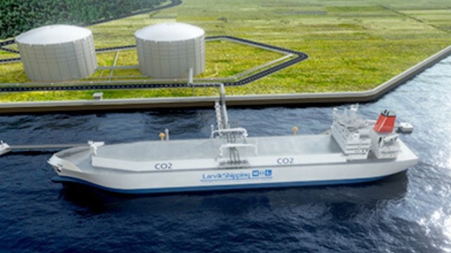 design developement for CO2 carrier