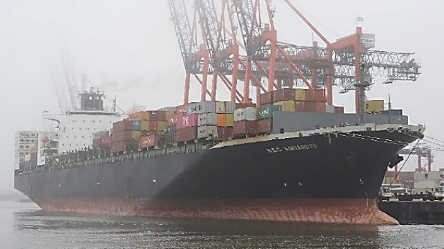MSC containership is tug collision