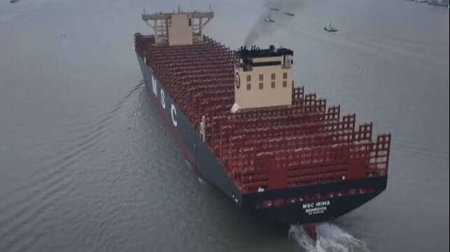 MSC ordena buques portacontenedores de GNL mientras el ULCV más nuevo completa las pruebas en el mar 1 Portacontenedores ultragrande MSC