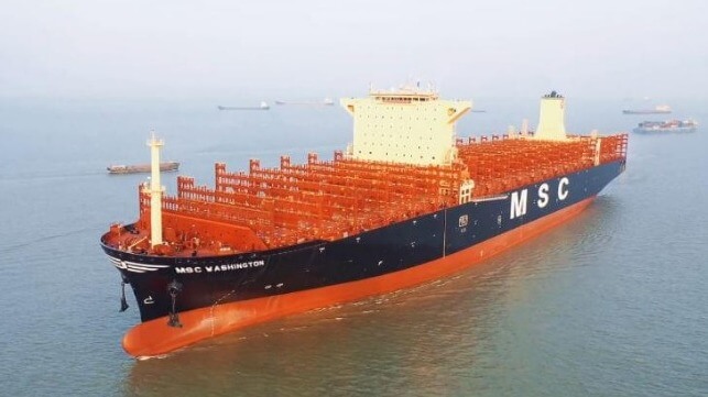MSC y SDARI diseñarán portacontenedores alimentados con amoníaco 1 diseño de portacontenedores alimentado con amoníaco